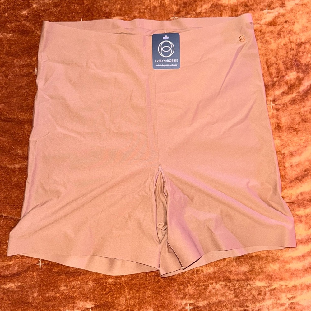 Evelyn & Bobbie slip shorts / long leg panties- brown/clay - NWT - 16-24